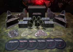 Transportable battlefield terrain